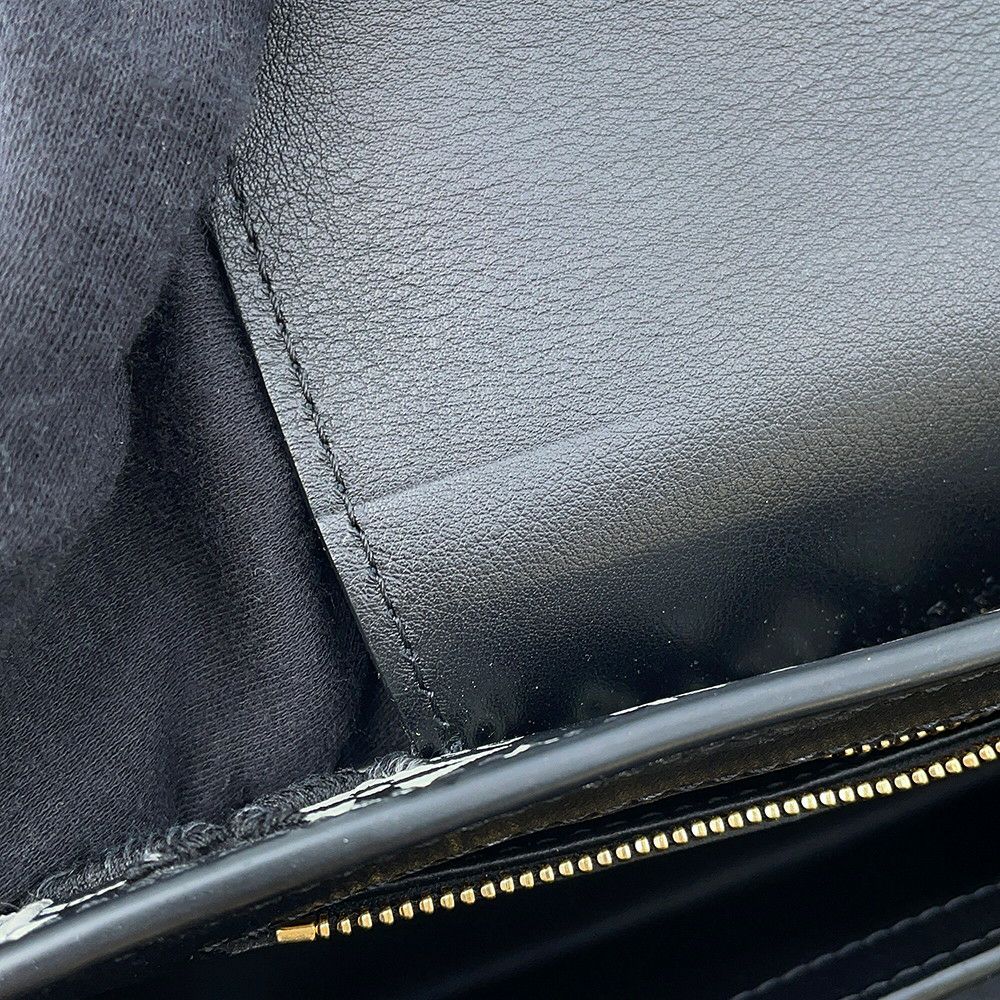 ルイヴィトン ハンドバッグ カーフレザー SINCE1854 カプシーヌMM M57358 LOUIS VUITTON 2way 黒 ブラック