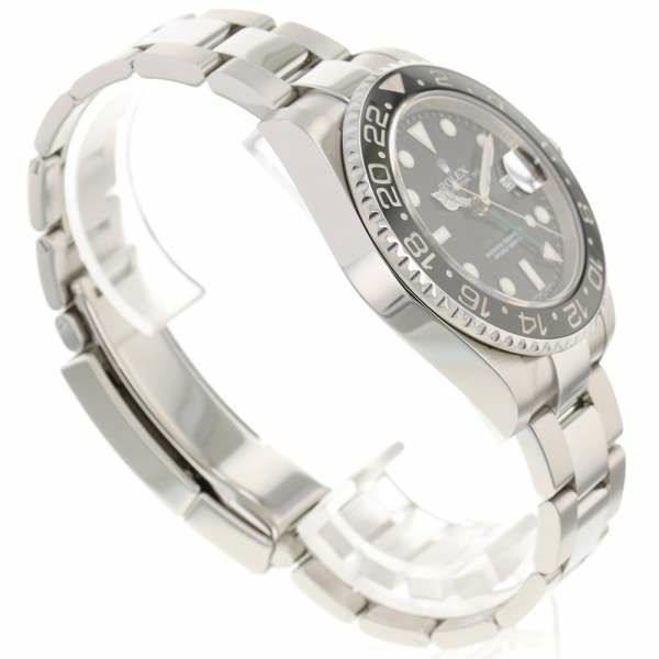 ロレックス GMTマスター 2 デイト M番 ルーレット 116710LN ROLEX 腕時計 黒文字盤