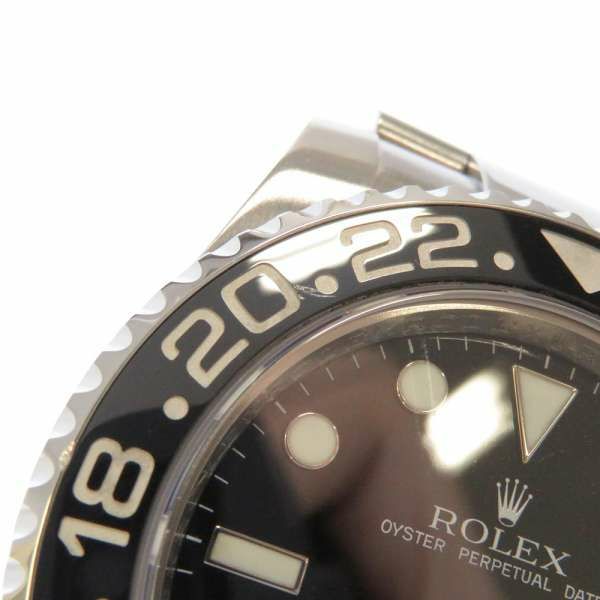 ロレックス GMTマスター 2 デイト M番 ルーレット 116710LN ROLEX 腕時計 黒文字盤
