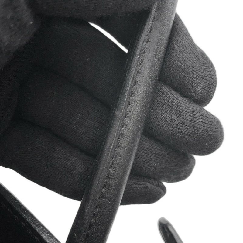 エルメス バーキン30 ブラック/シルバー金具 トリヨンクレマンス □N刻印 HERMES Birkin ハンドバッグ 黒