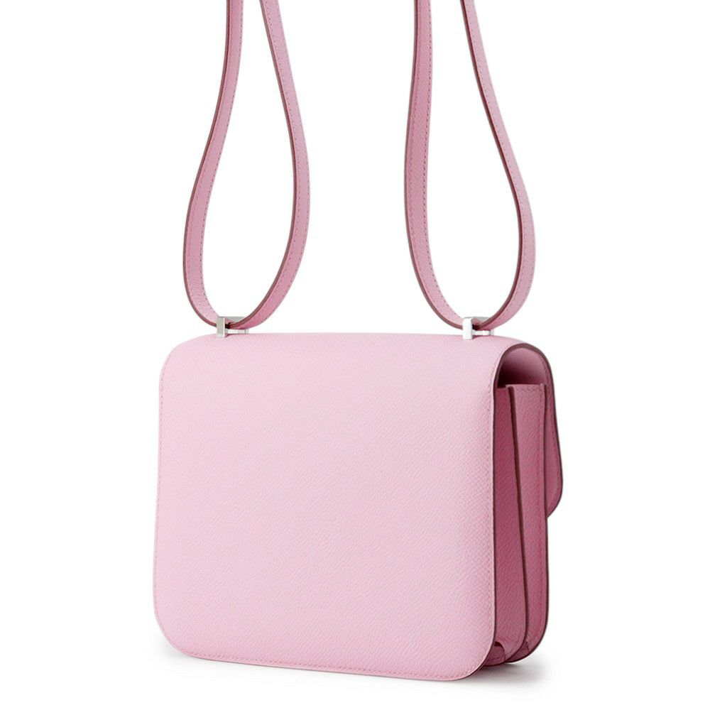 エルメス ミニ コンスタンス3 ミロワール モーヴシルベストル/シルバー金具 エプソン K刻印