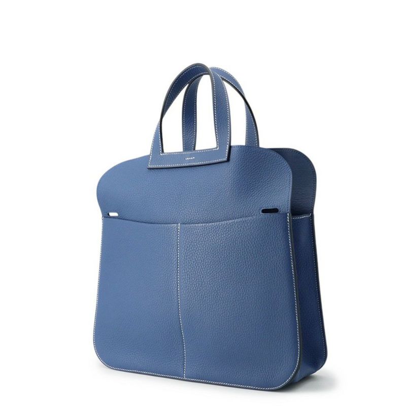 エルメス ハンドバッグ アルザン31 ブルーアガット/シルバー金具 トリヨンクレマンス X刻印 ２wayショルダー