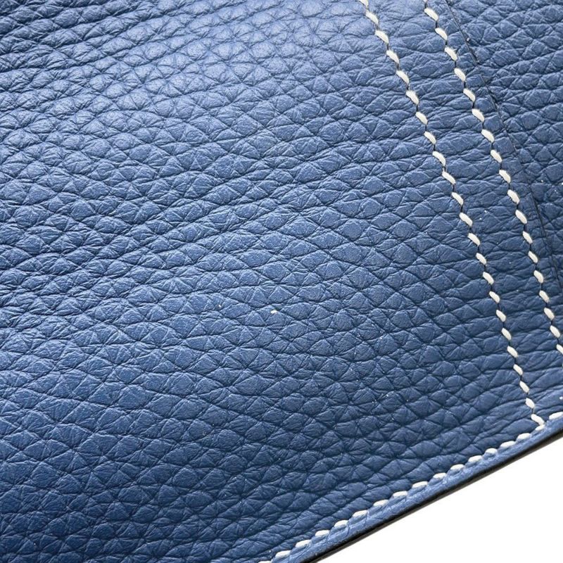 エルメス ハンドバッグ アルザン31 ブルーアガット/シルバー金具 トリヨンクレマンス X刻印 ２wayショルダー