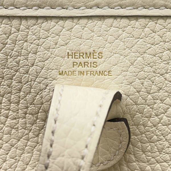 エルメス エブリンTPM 111cm アマゾン クリーム/ゴールド金具 トリヨンクレマンス K刻印 クレーム