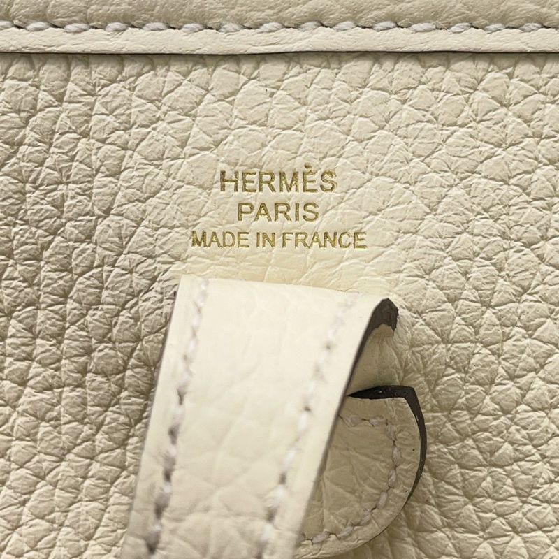 エルメス エブリンTPM 111cm アマゾン クリーム/ゴールド金具 トリヨンクレマンス K刻印 クレーム