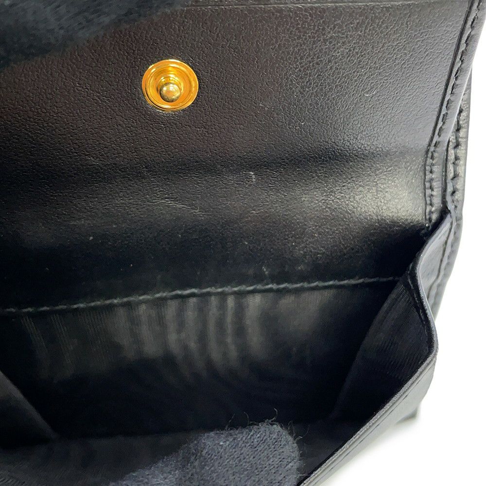 プラダ 二つ折り財布 ロゴ コンパクトウォレット 1MV204 PRADA 黒