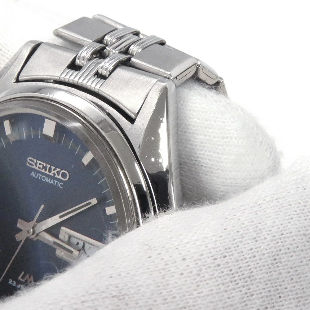 セイコー ロードマチック 5606-7190 SEIKO 腕時計 ブルー文字盤