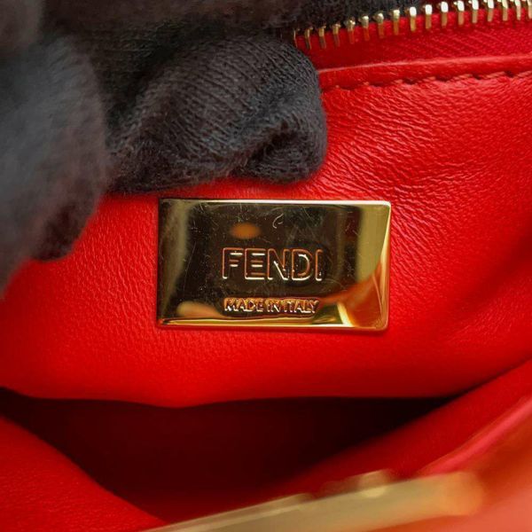 フェンディ ハンドバッグ ピーカブー XS クロコダイル 8BN309 FENDI