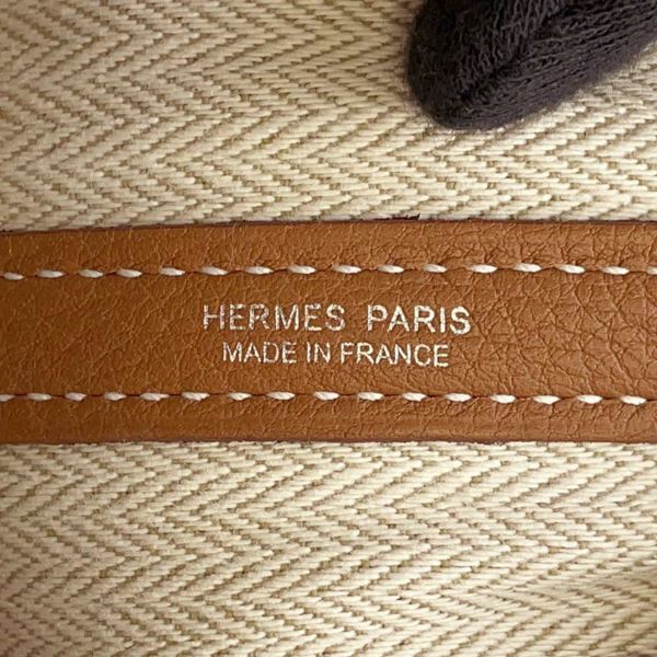 エルメス トートバッグ ガーデンパーティTPM ゴールド/シルバー金具 ネゴンダ D刻印