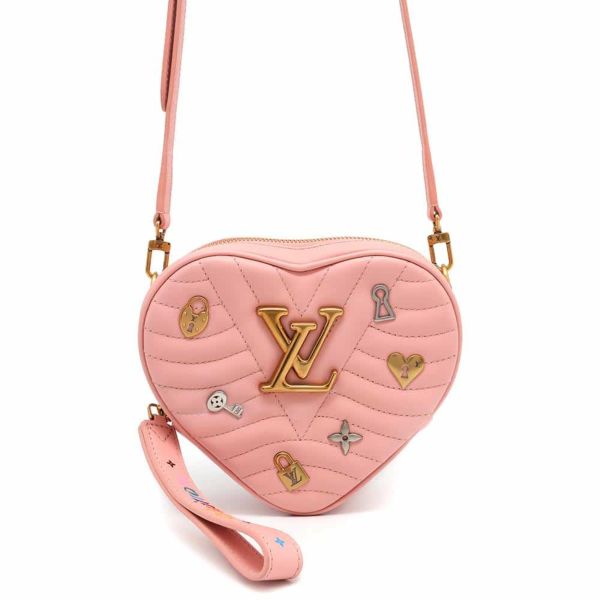 ルイヴィトン ショルダーバッグ カーフレザー ニューウェーブ ラブロック M53205 LOUIS VUITTON ハート