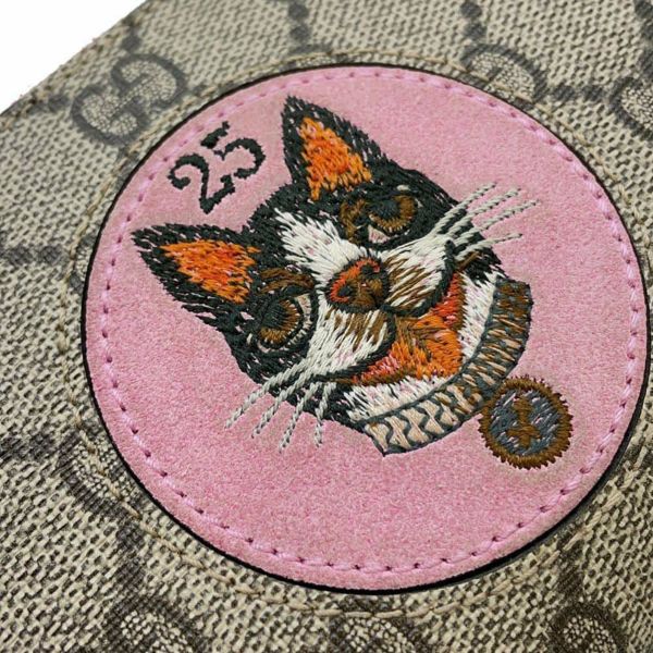 GUCCI 長財布　アングリーキャット 楽天市場】【財布】GUCCI グッチ GGスプリーム アングリー