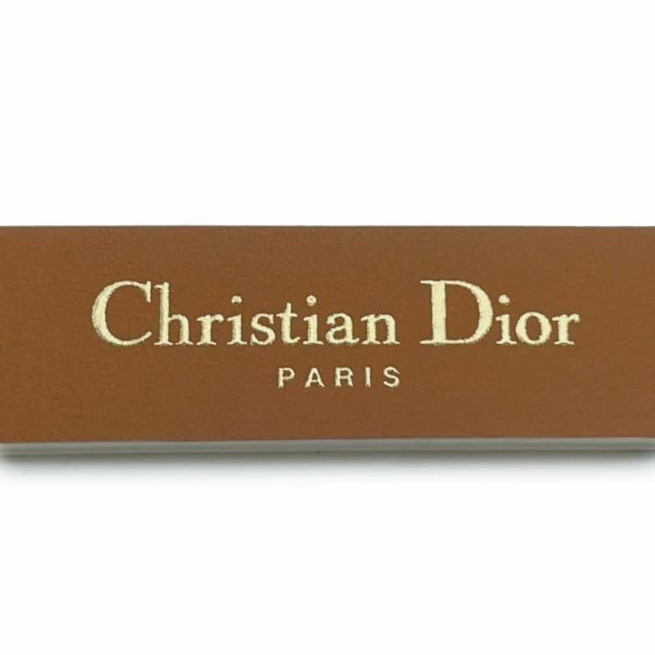 クリスチャン・ディオール ダブルブレスレット 30モンテーニュ レザー サイズM B1760WOMCM Dior 白