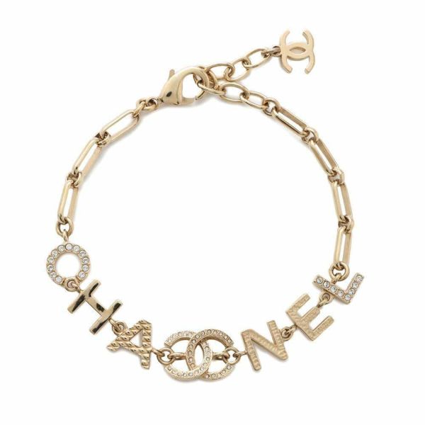 シャネル ブレスレット ココマーク ロゴ ラインストーン チェーン L22 P AB7492 CHANEL アクセサリー 安心保証 |  中古・新品ブランド販売ギャラリーレア公式通販