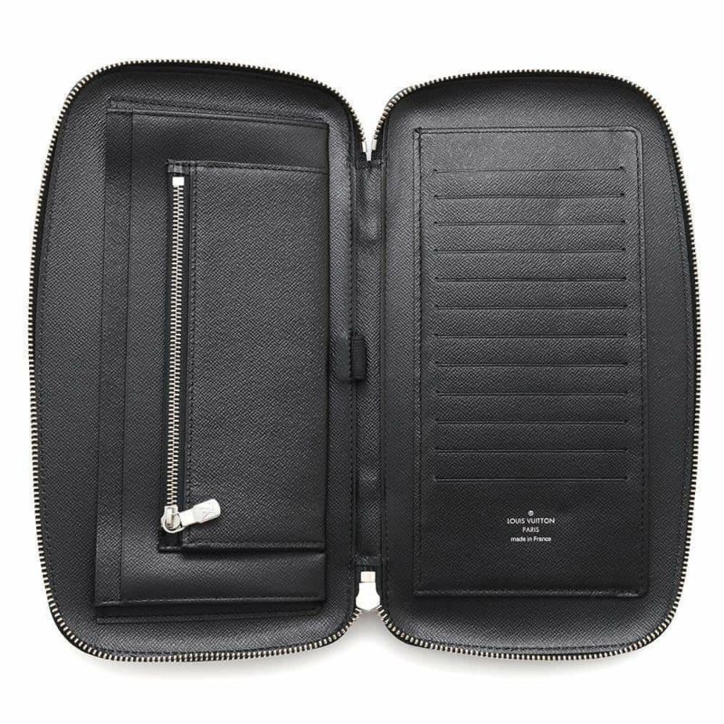 ルイヴィトン トラベルケース タイガ オーガナイザー・アトール M30652 財布 ブラック 黒
