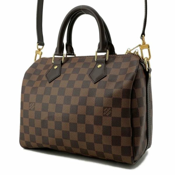 ルイヴィトン ハンドバッグ ダミエ・エベヌ スピーディ・バンドリエール25 N41368 LOUIS VUITTON 2wayバッグ ミニボストン