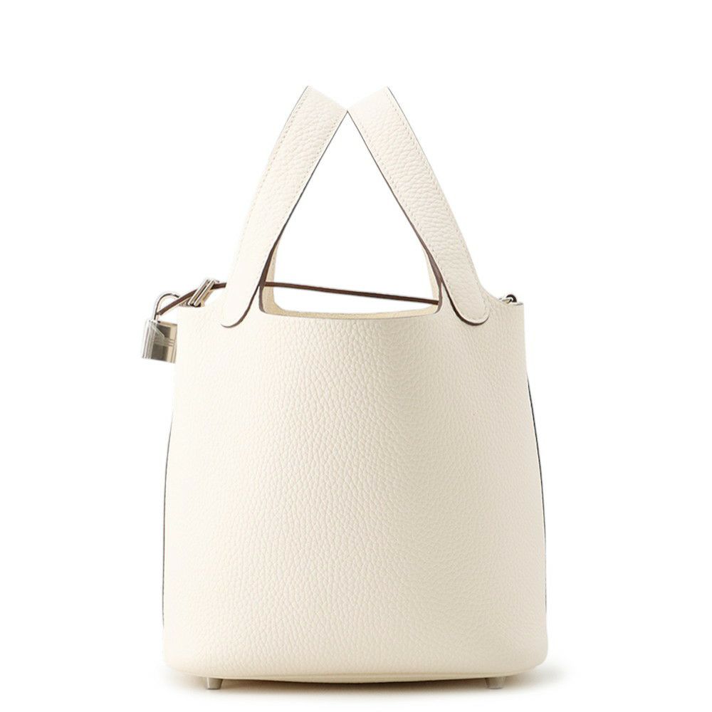 エルメス ハンドバッグ ピコタンロックPM ナタ/シルバー金具 トリヨンクレマンス Y刻印