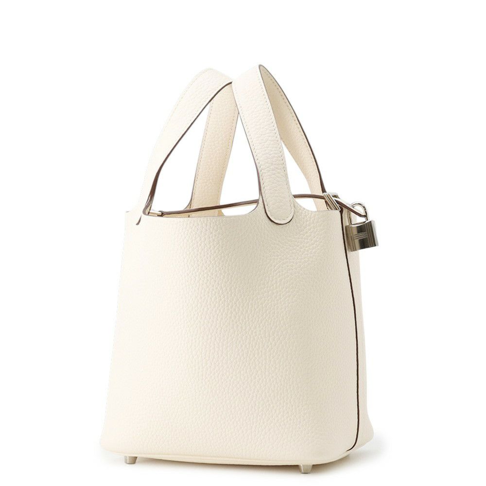 エルメス ハンドバッグ ピコタンロックPM ナタ/シルバー金具 トリヨンクレマンス Y刻印