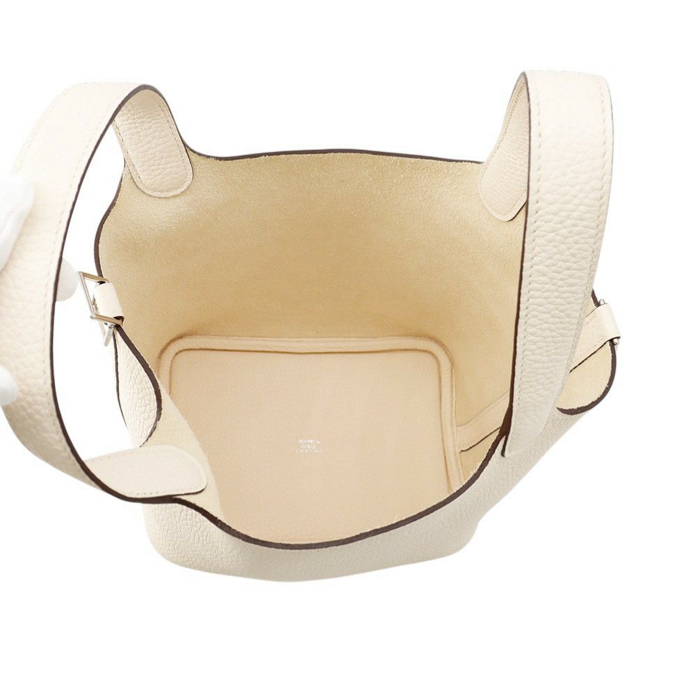 エルメス ハンドバッグ ピコタンロックPM ナタ/シルバー金具 トリヨンクレマンス Y刻印