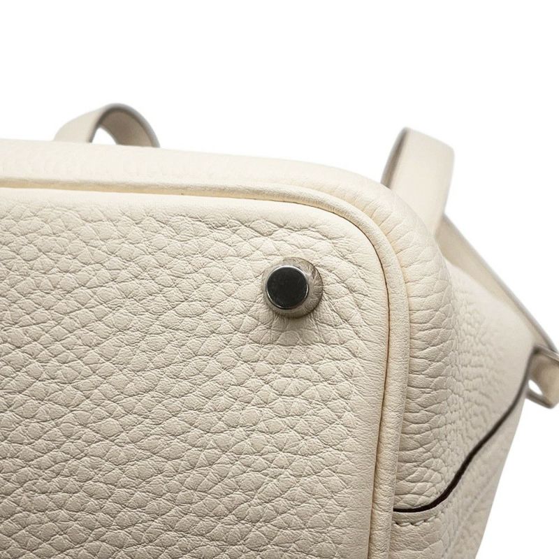 エルメス ハンドバッグ ピコタンロックPM ナタ/シルバー金具 トリヨンクレマンス Y刻印