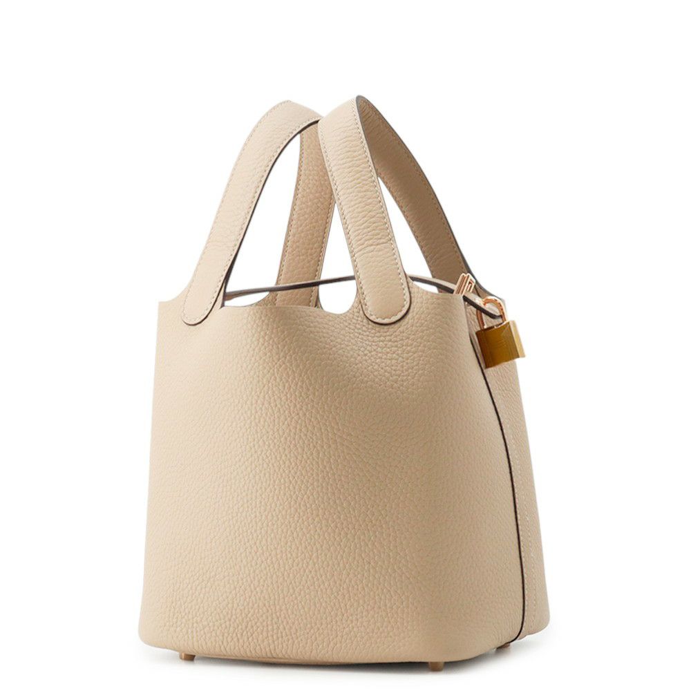 エルメス ハンドバッグ ピコタンロックPM トレンチ/ゴールド金具 トリヨンクレマンス K刻印