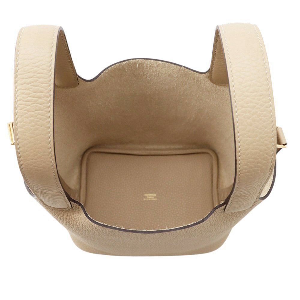 エルメス ハンドバッグ ピコタンロックPM トレンチ/ゴールド金具 トリヨンクレマンス K刻印