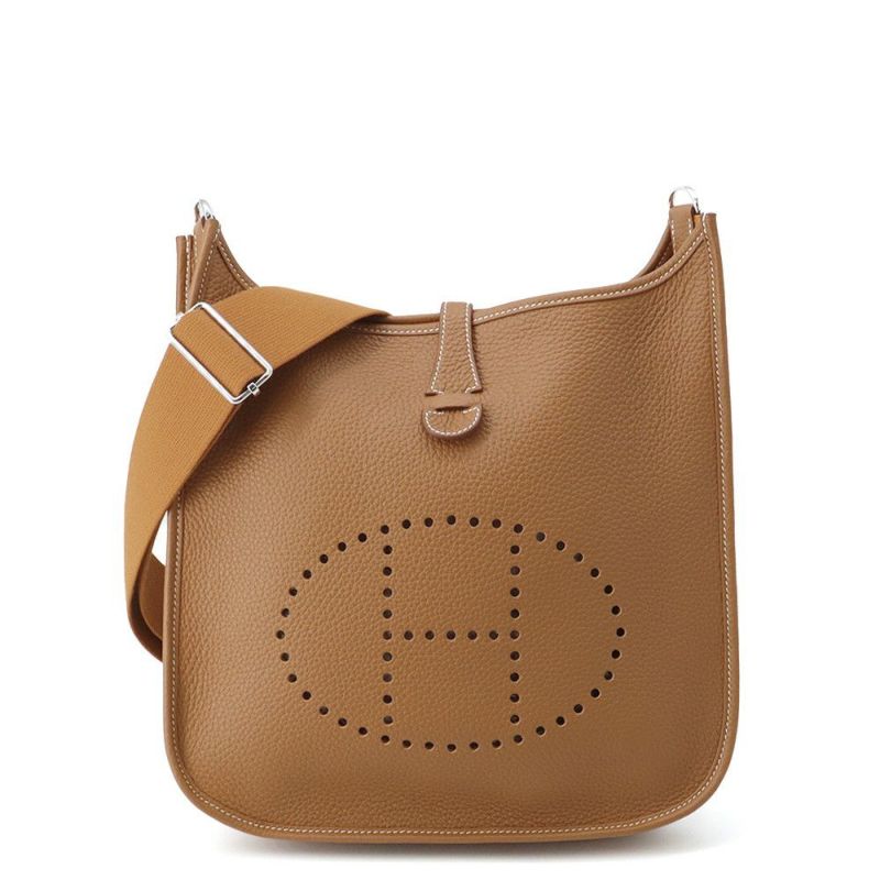 エルメス ショルダーバッグ エブリン3 PM ゴールド/シルバー金具 トリヨンクレマンス B刻印