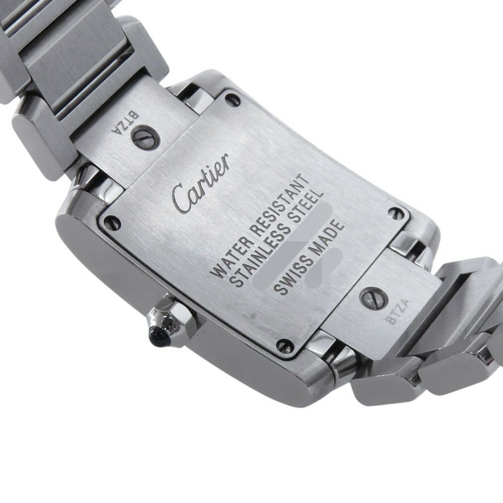 カルティエ タンク フランセーズ SM W51008Q3 Cartier 腕時計 シルバー文字盤 クォーツ
