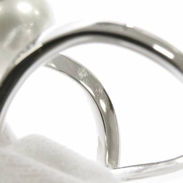 タサキ リング オーロラリング パール 南洋真珠 白蝶 ダイヤモンド 0.41ct K18WGホワイトゴールド リングサイズ約11号 RNI-4765 TASAKI ジュエリー 指輪