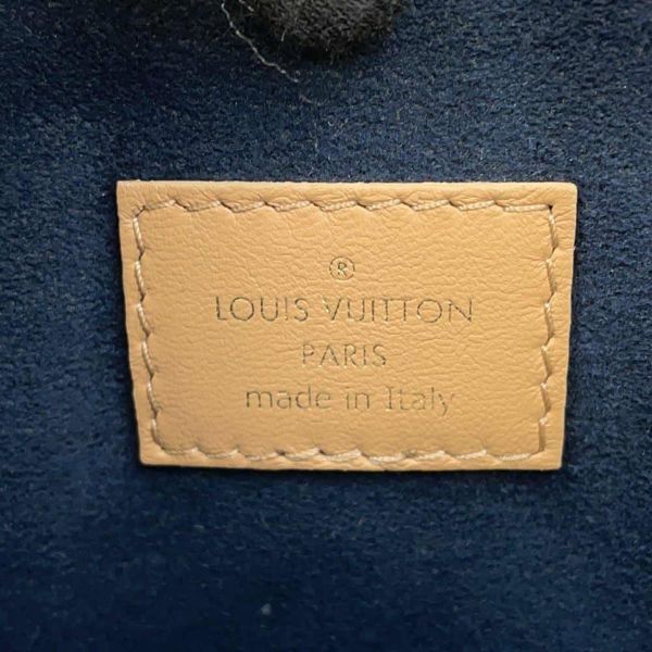 ルイヴィトン ショルダーバッグ ラムスキン/モノグラム クッサンPM M57791 LOUIS VUITTON 2way ベージュ