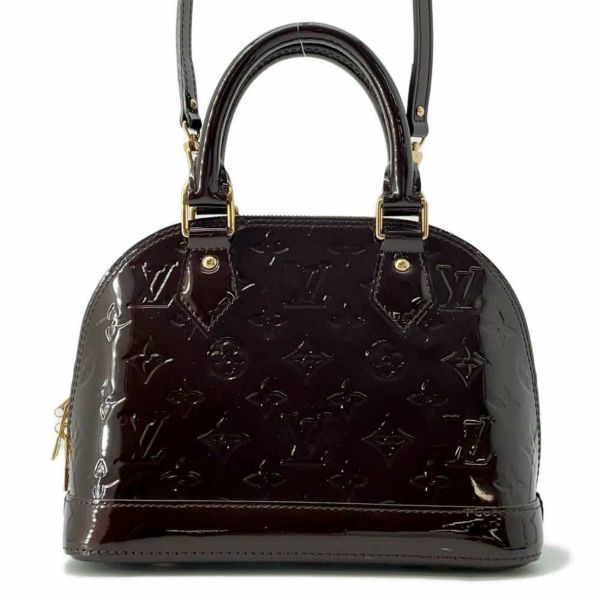 ルイヴィトン ハンドバッグ モノグラム・ヴェルニ アルマBB M91678 LOUIS VUITTON 2wayバッグ