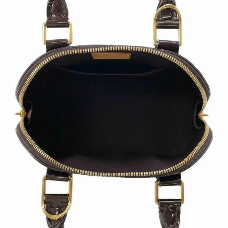 ルイヴィトン ハンドバッグ モノグラム・ヴェルニ アルマBB M91678 LOUIS VUITTON 2wayバッグ
