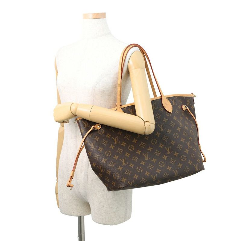 ルイヴィトン トートバッグ モノグラム ネヴァーフル・インサイドアウトMM M28376 リバーシブル　誕生130周年
