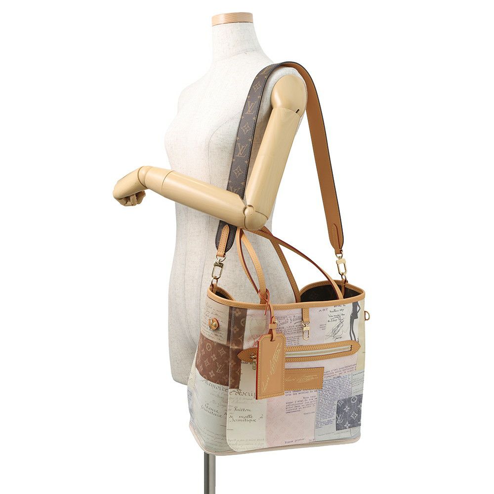 ルイヴィトン トートバッグ モノグラム ネヴァーフル・インサイドアウトMM M28376 リバーシブル　誕生130周年