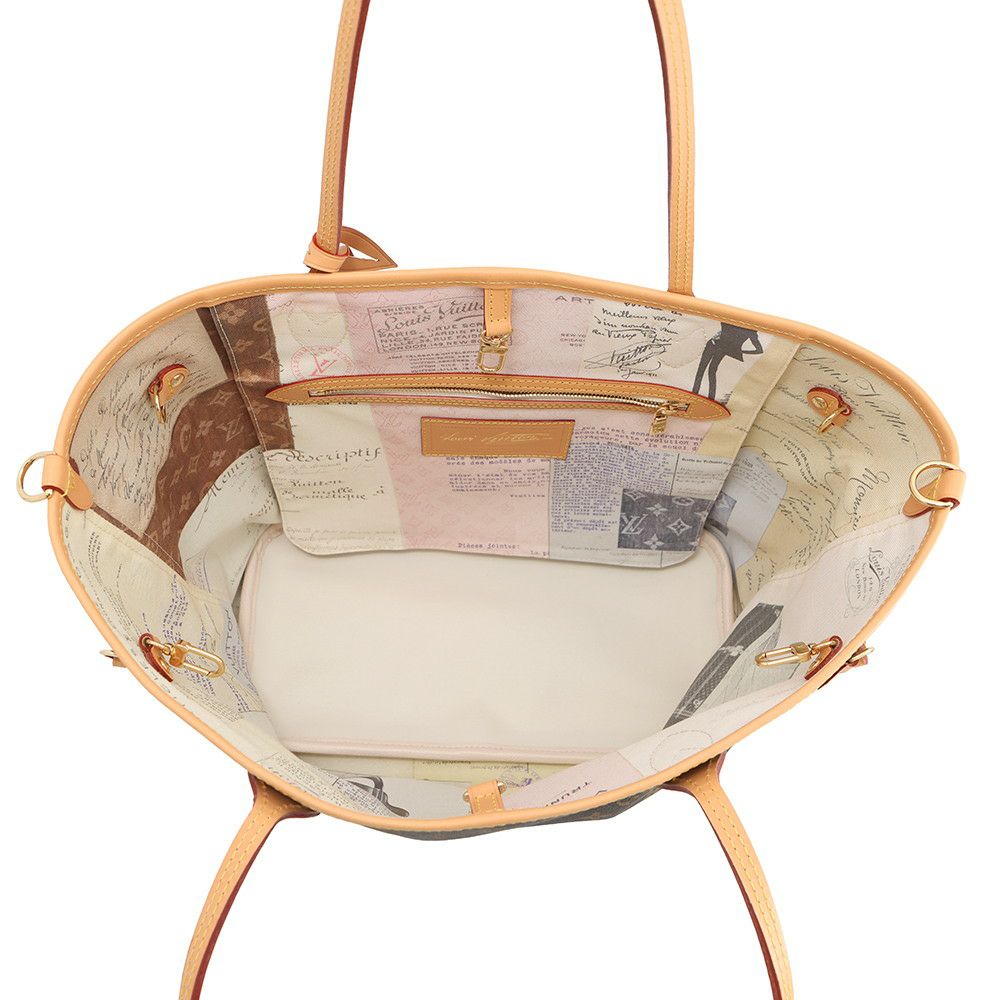 ルイヴィトン トートバッグ モノグラム ネヴァーフル・インサイドアウトMM M28376 リバーシブル　誕生130周年