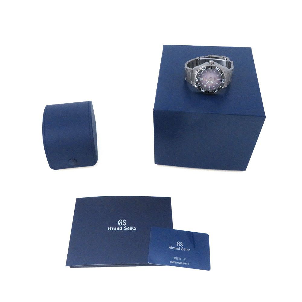 セイコー グランドセイコー エボリューション 9 コレクション 世界60本限定 SEIKO 腕時計 パープル文字盤