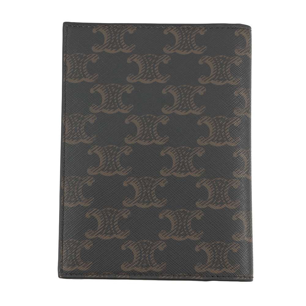 セリーヌ パスポートケース トリオンフ パスポートカバー 4M3432AK1.04BT CELINE 手帳カバー 黒