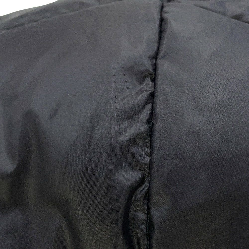 プラダ ダウンジャケット フード付 テクニカルファブリック メンズサイズM SGC689 PRADA アウター 黒