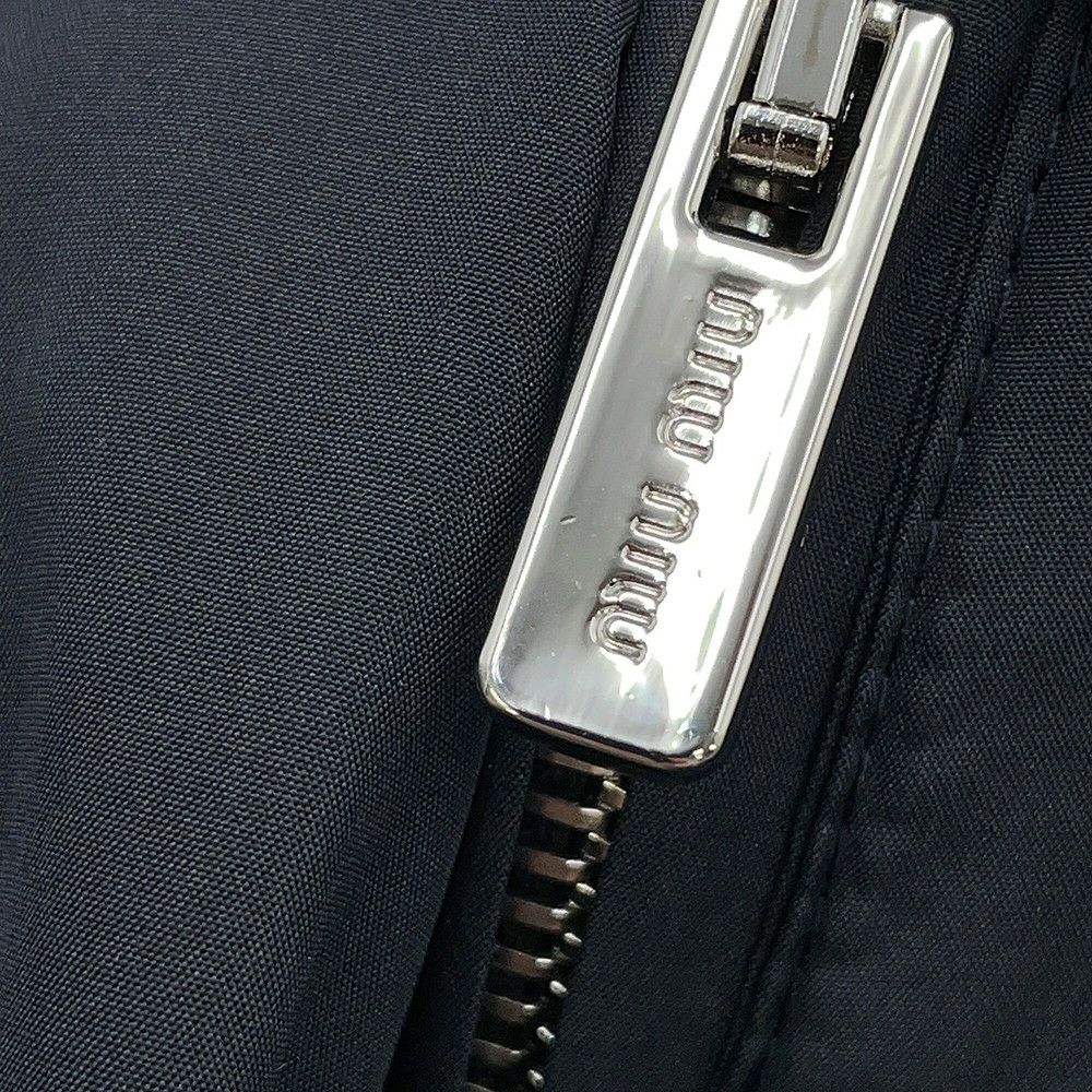 ミュウミュウ ブルゾン テクニカルシルク ジップアップブルゾン レディースサイズ40 ML1220 Miu Miu アウター