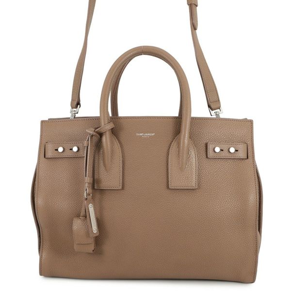 サンローランパリ ハンドバッグ サック・ド・ジュール スープル レザー 464960 2way