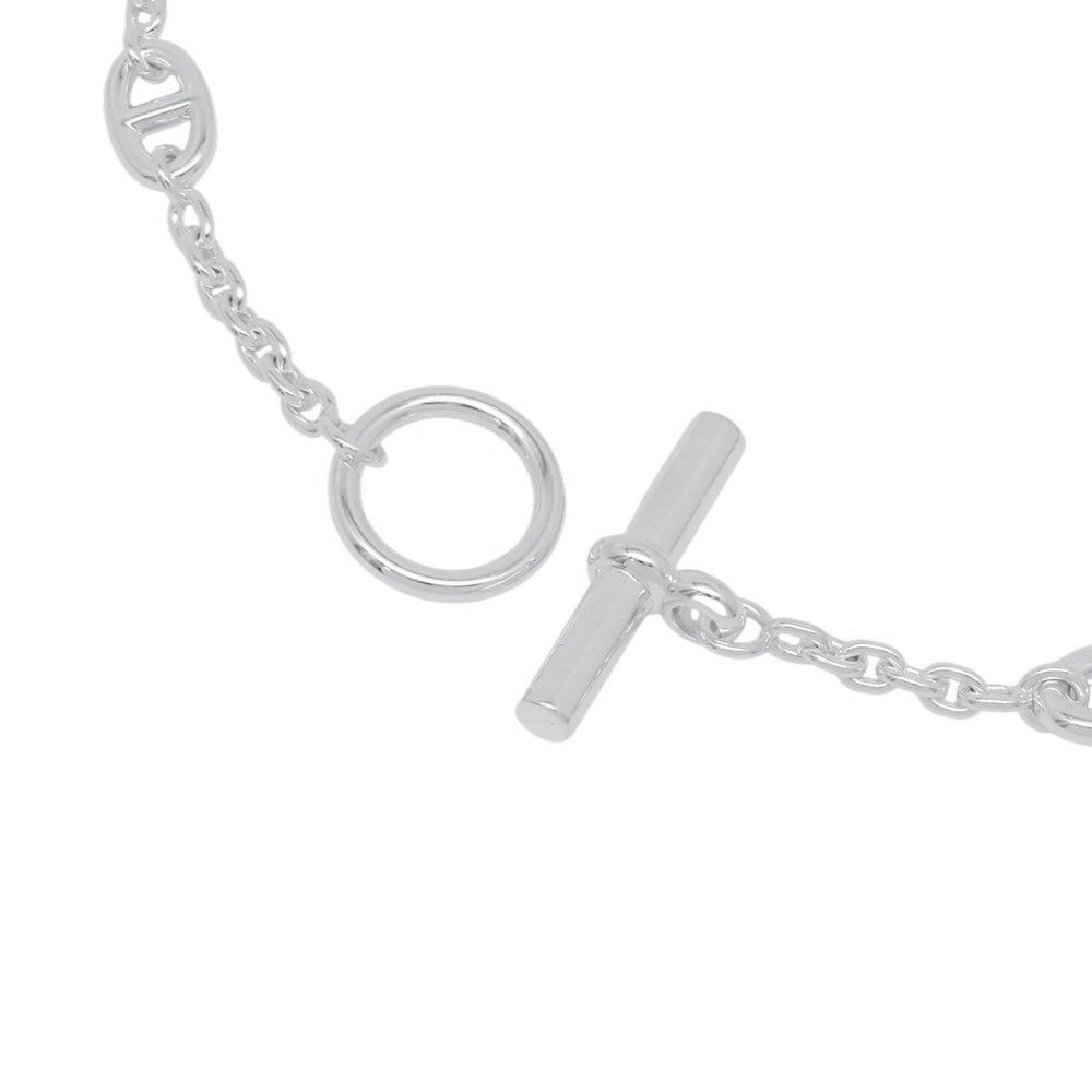 エルメス ネックレス シェーヌダンクル ファランドール SV925シルバー サイズ120 HERMES ロングネックレス ジュエリー