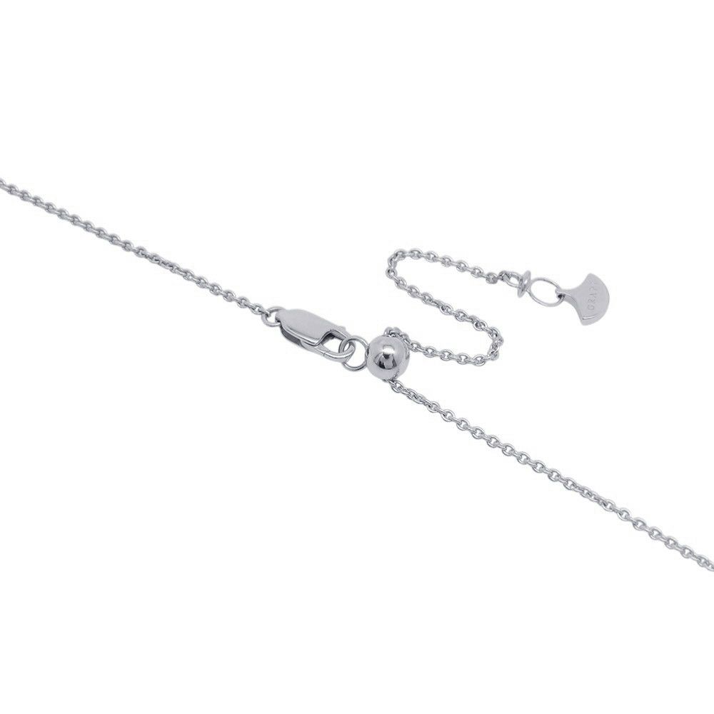 グラフ ネックレス ワイルドフラワー パヴェダイヤモンド ペンダント ダイヤ 計0.42ct K18WGホワイトゴールド RGP773