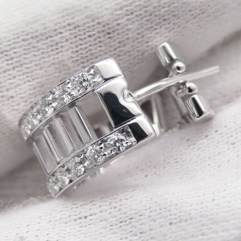 ティファニー ピアス アトラス オープン ピアス ダイヤモンド K18WGホワイトゴールド Tiffany&Co.