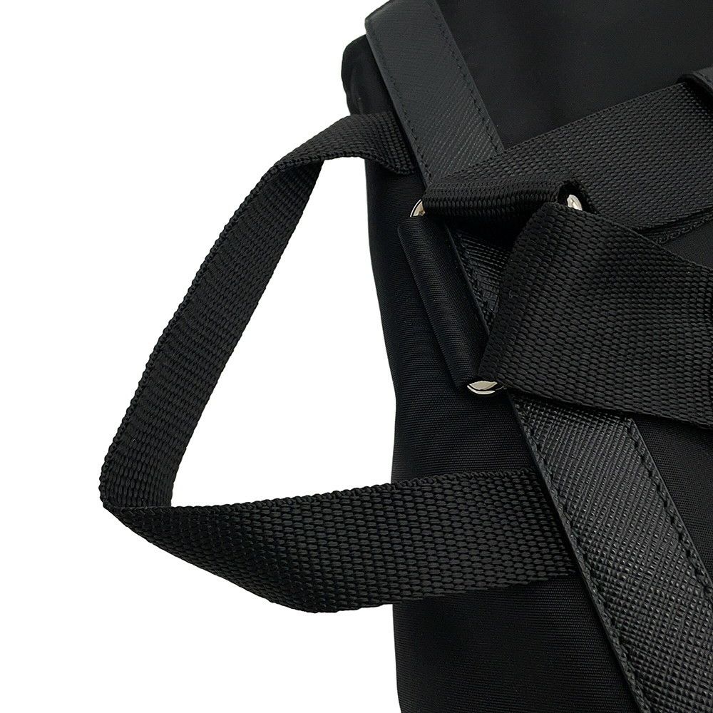 プラダ リュック ナイロン バックパック 1BZ005 PRADA バッグ リュックサック 黒 アウトレット品