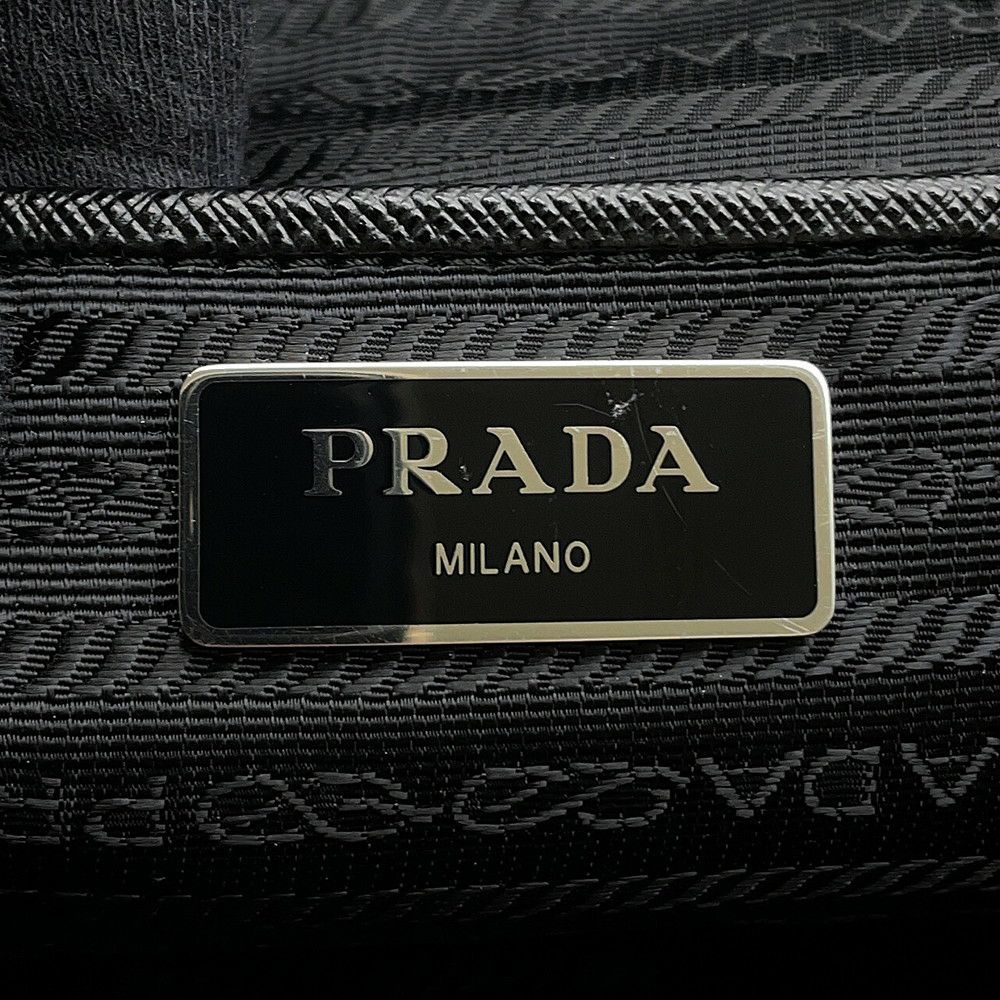 プラダ リュック ナイロン バックパック 1BZ005 PRADA バッグ リュックサック 黒 アウトレット品