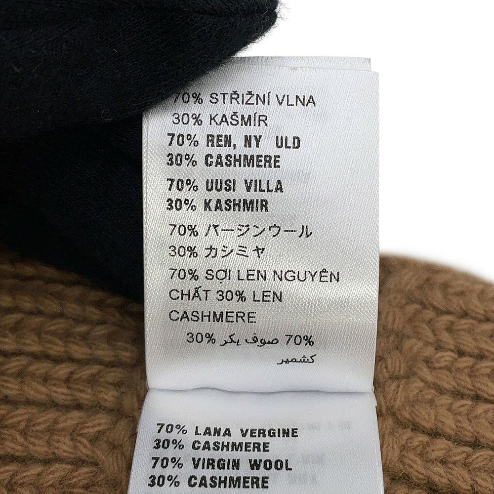 ミュウミュウ マフラー ロゴ ウールニットスカーフ ヴァージンウール カシミヤ 5FS048 Miu Miu