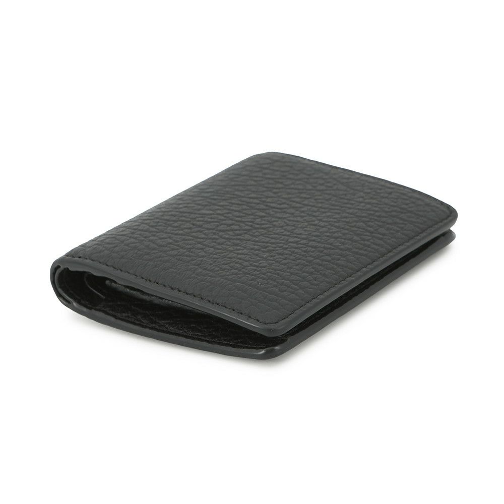 メゾンマルジェラ 二つ折り財布 4ステッチ ウォレット カーフレザー S56UI0140 Maison Margiela 黒