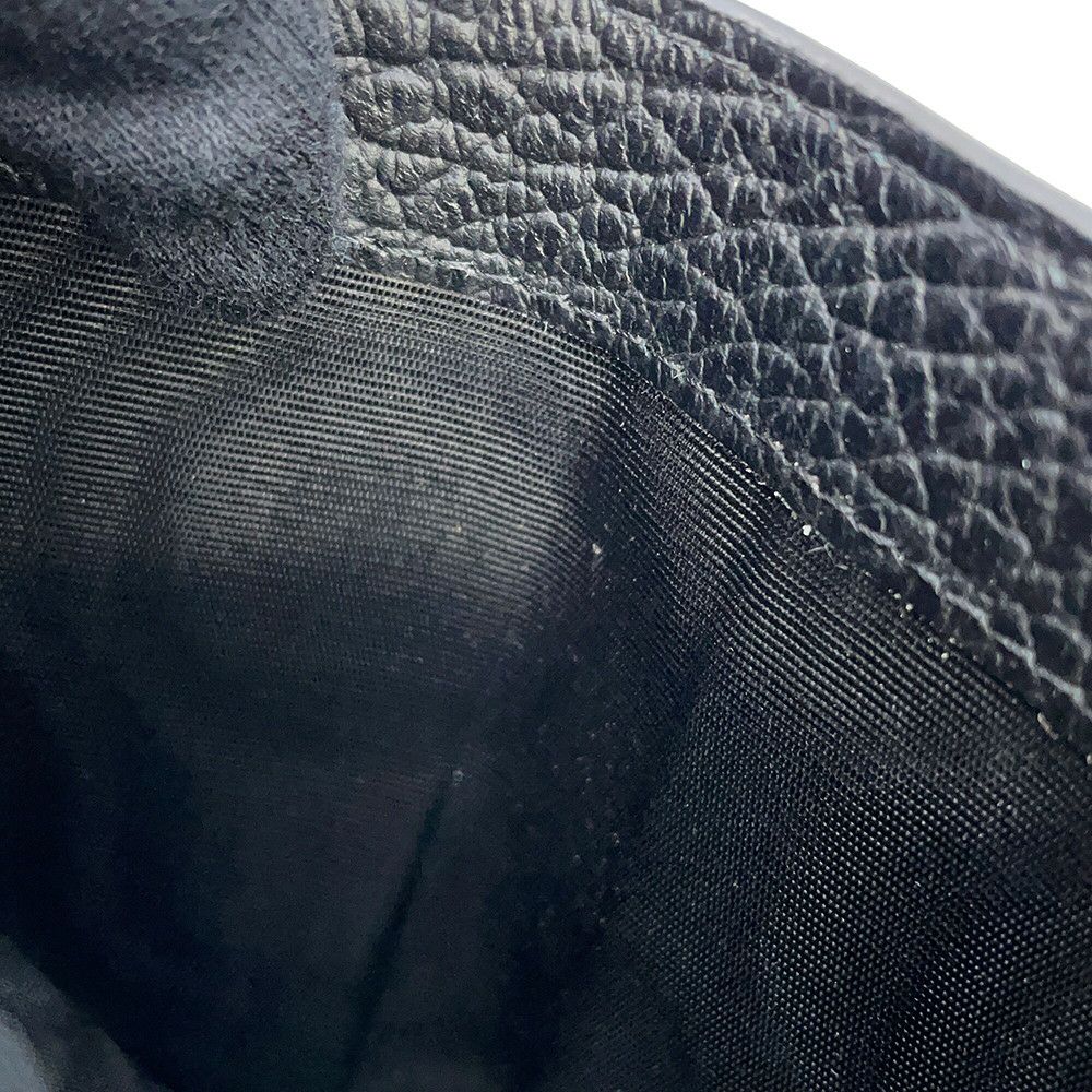 メゾンマルジェラ 二つ折り財布 4ステッチ ウォレット カーフレザー S56UI0140 Maison Margiela 黒
