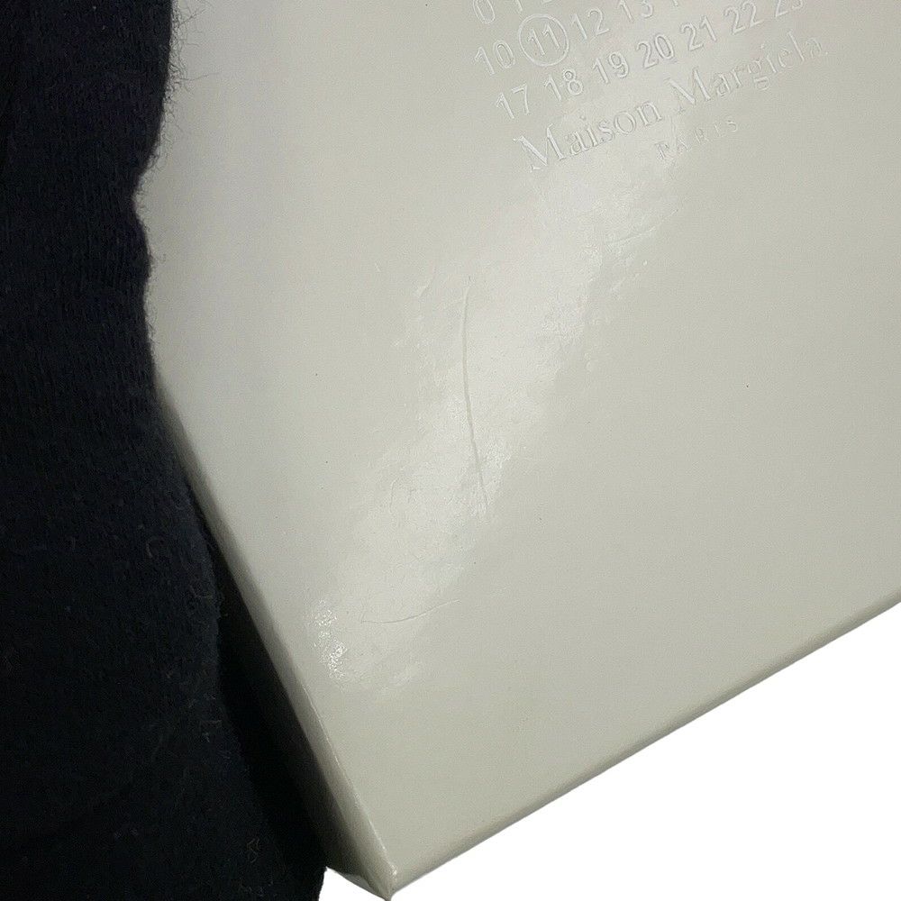 メゾンマルジェラ 二つ折り財布 4ステッチ ウォレット カーフレザー S56UI0140 Maison Margiela 黒