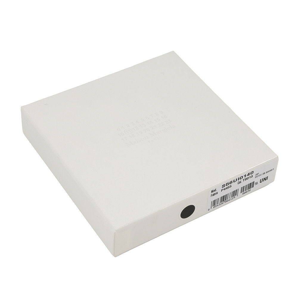 メゾンマルジェラ 二つ折り財布 4ステッチ ウォレット カーフレザー S56UI0140 Maison Margiela 黒