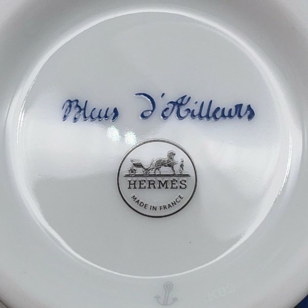 エルメス クリーマー ブルー ダイユール 200ml 陶器 HERMES 食器